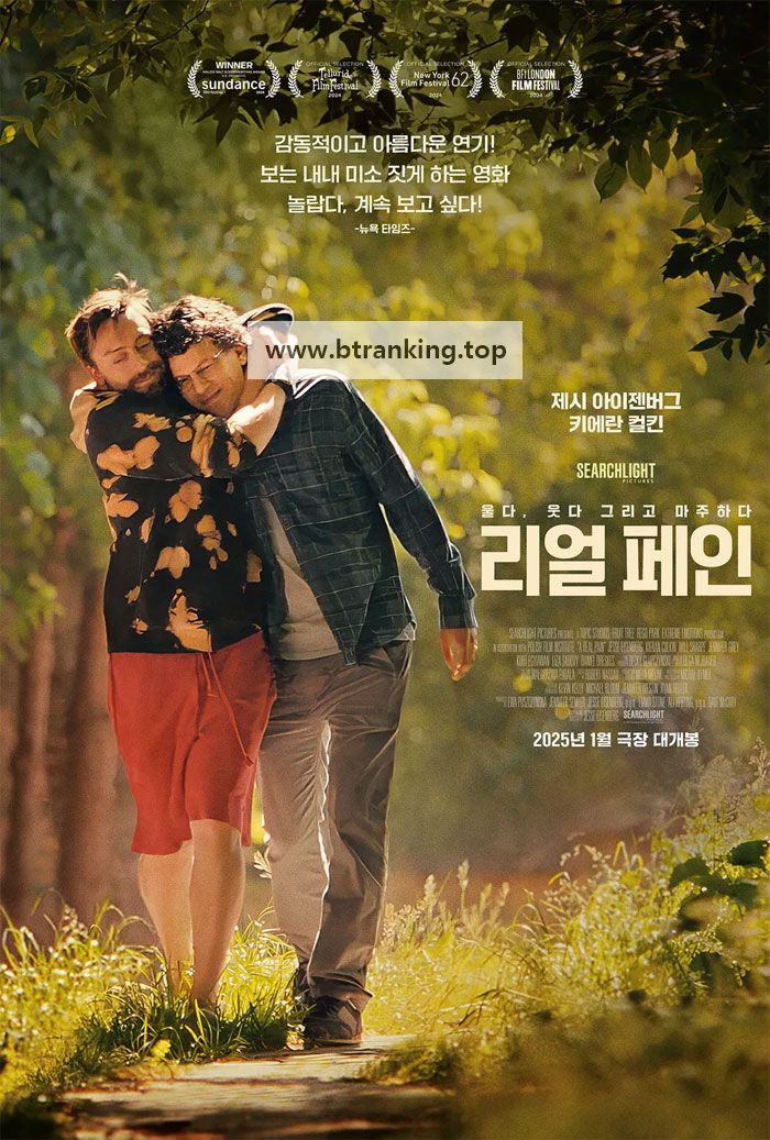 리얼 페인 A Real Pain (2024) (1080p AMZN WEB-DL x265 10bit EAC3 5.1 Silence)