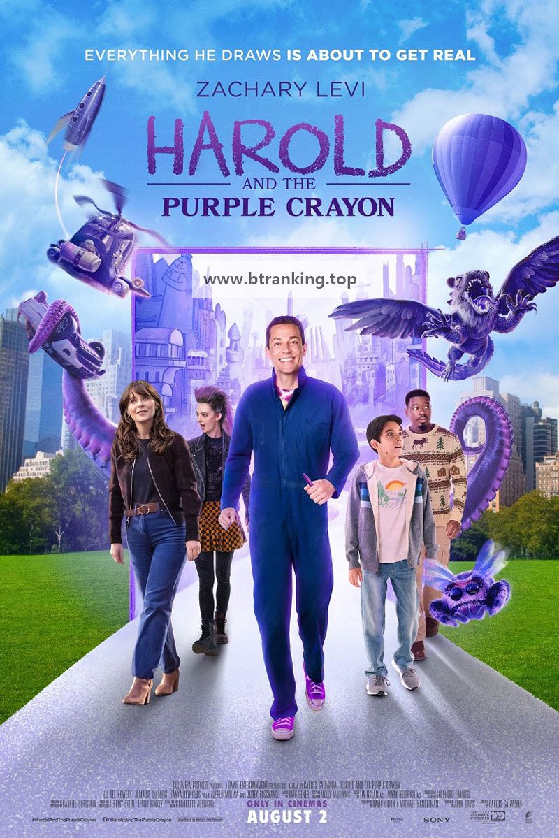 해럴드 앤드 더 퍼플 크레이언 Harold and the Purple Crayon,2024.1080p.KORSUB.WEBRip.H264.AAC