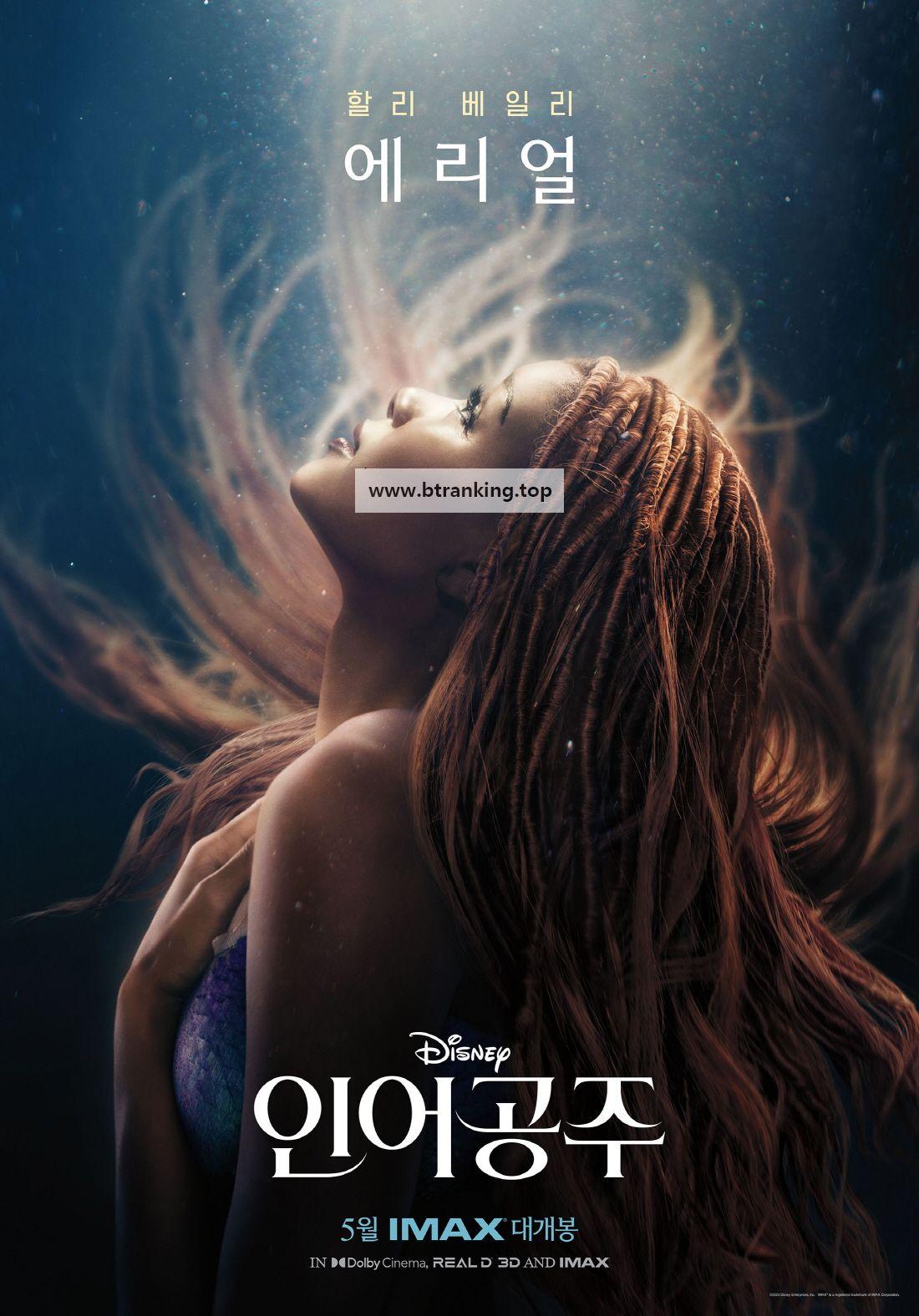 인어공주 The Little Mermaid,2023.1080p.KORSUB.WEBRip.H264.AAC